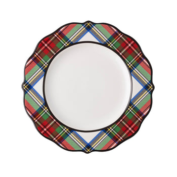 Juliska Stewart Tartan - Dessert/Salad Plate